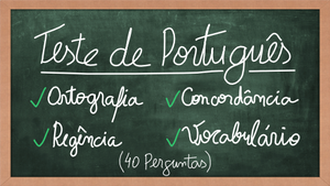 Teste de Português