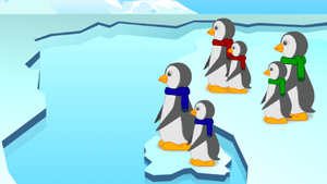 Pinguins numa Fria