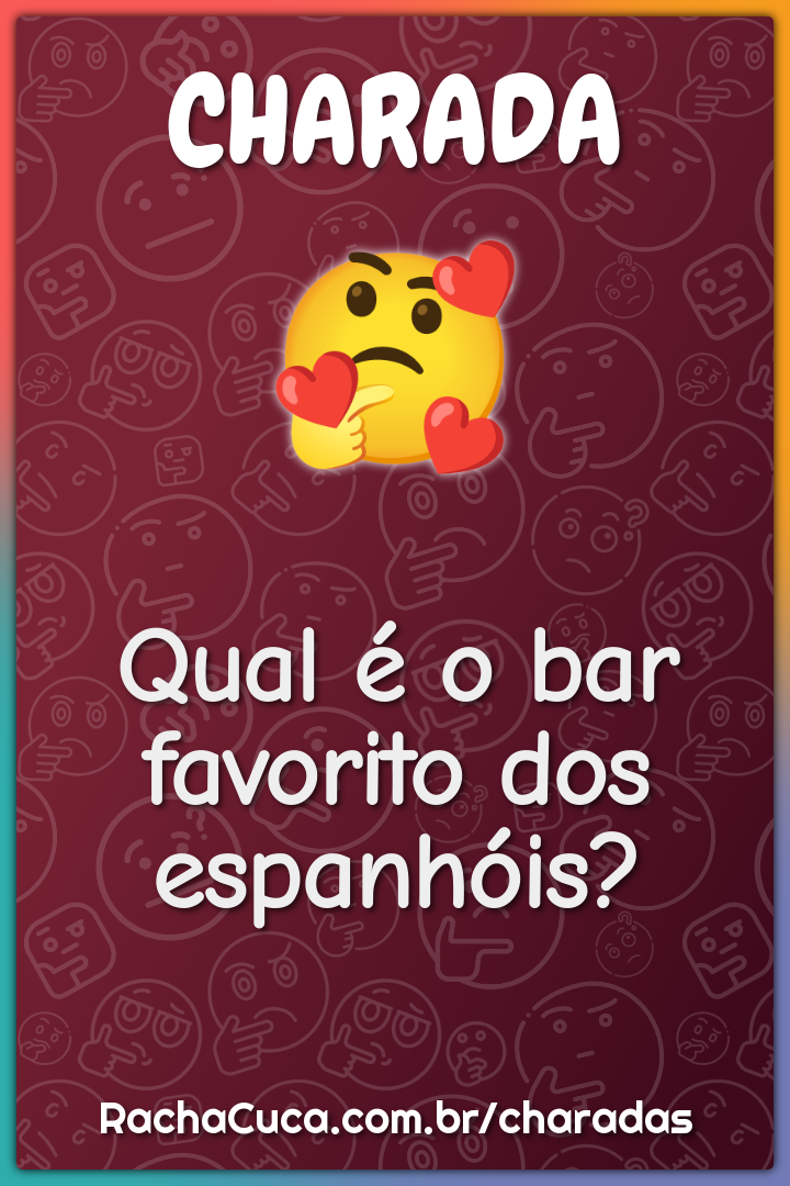 Qual é o bar favorito dos espanhóis?