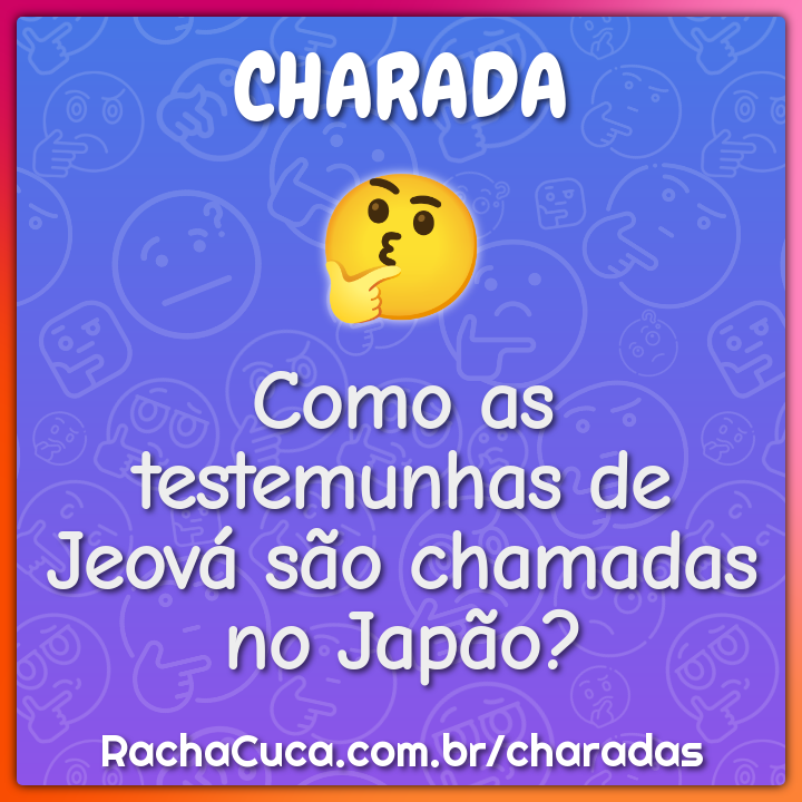 Como as testemunhas de Jeová são chamadas no Japão?