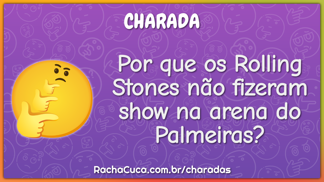 Por que os Rolling Stones não fizeram show na arena do Palmeiras?