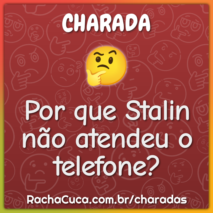 Por que Stalin não atendeu o telefone?