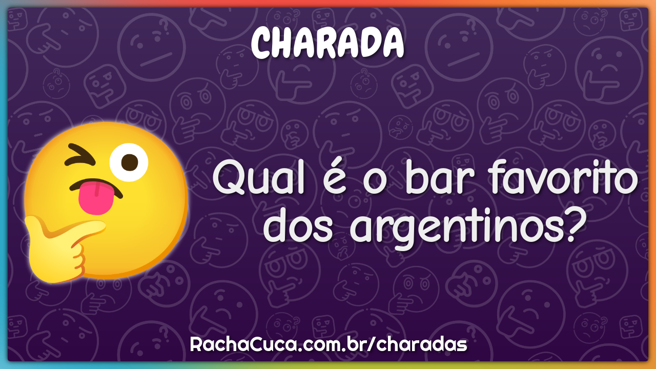 Qual é o bar favorito dos argentinos?