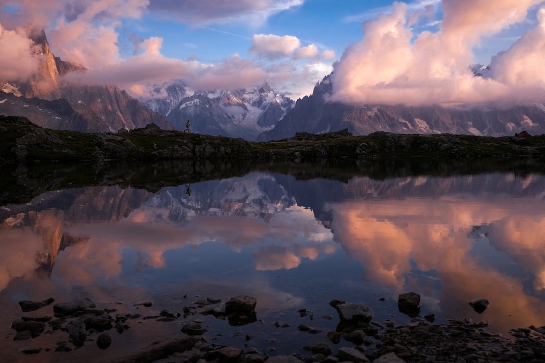 Reflexo do Mont Blanc