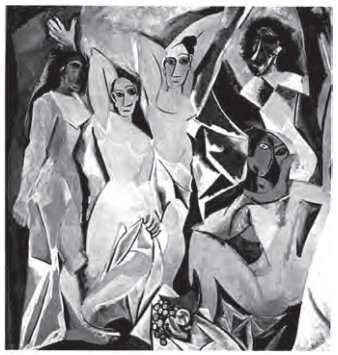Picasso, P. Les Demoiselles d’Avignon. Nova York, 1907.