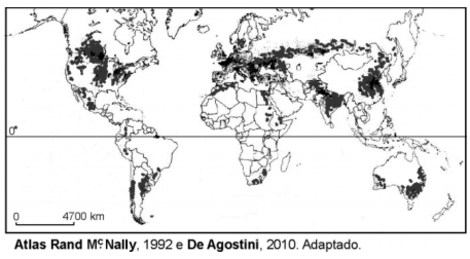 Questão de Geografia - Fuvest 2013 - Carta topográfica - TudoGeo